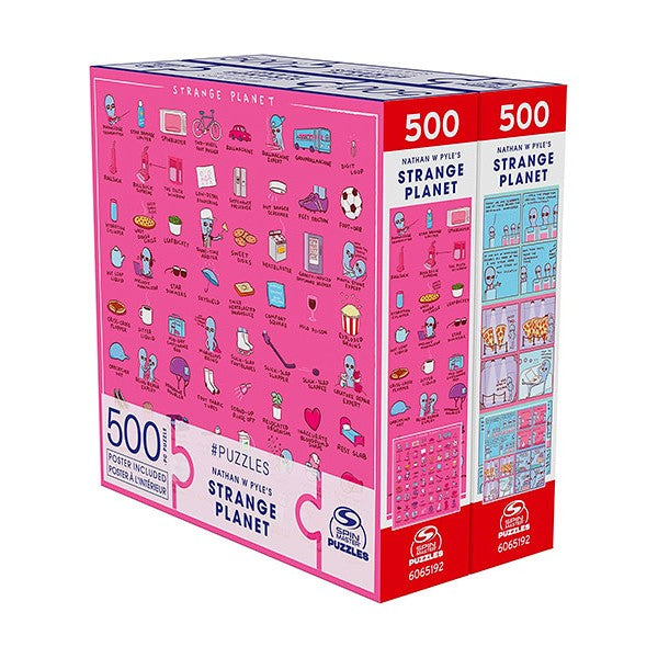 Buy Spin Master Puzzle Strange Planet 500pc (Sold Separately Subject to availability) | Yallatoys.com