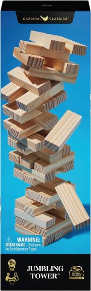 Buy Spin Master Jumbling Wooden Tower  | Yallatoys.com