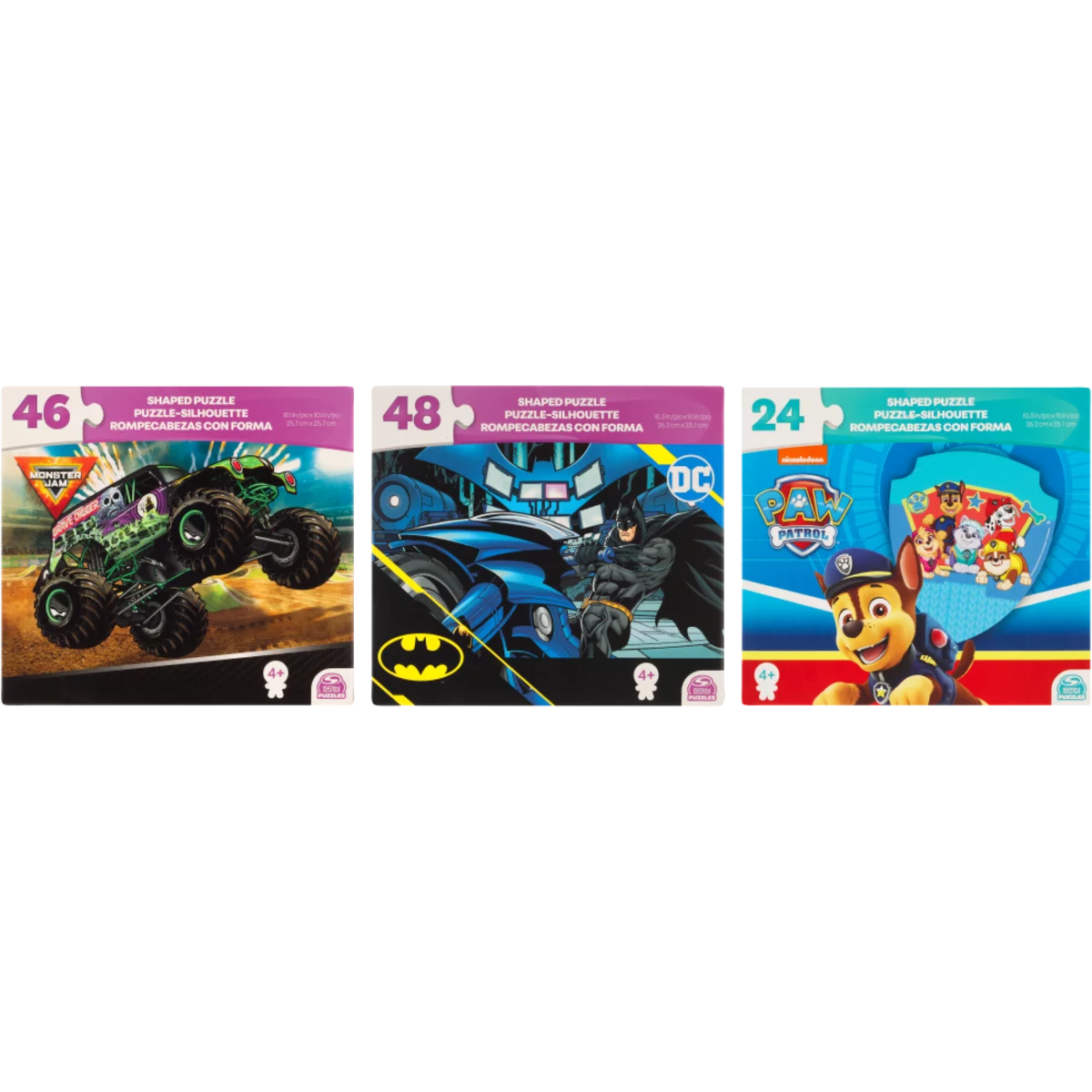 Buy Spin Master PuzzleShaped (Paw DC MonsterJam Marvel) Assorted (Sold Separately Subjected to Availability) | Yallatoys.com