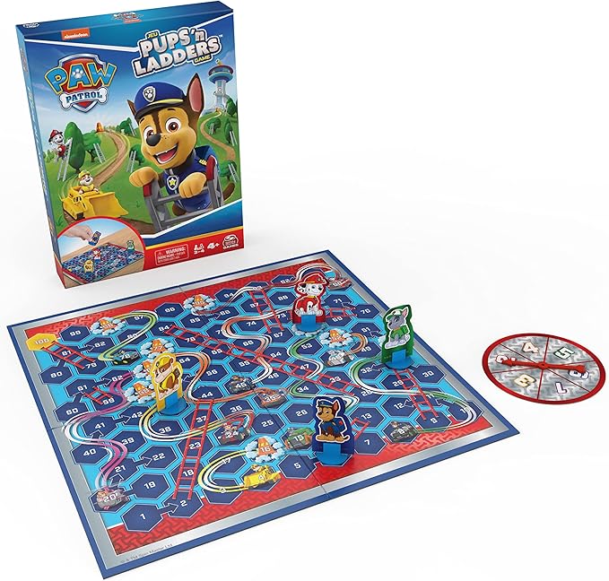 Buy Spin Master Games Pups N Ladders Paw Patrol | Yallatoys.com