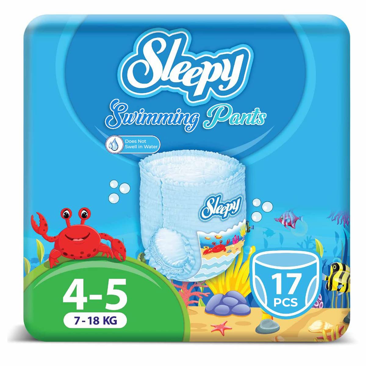 Sleepy Size 4 to 5 Swimming Pants 17pcs 7-18kgs Sleepy Yallatoys