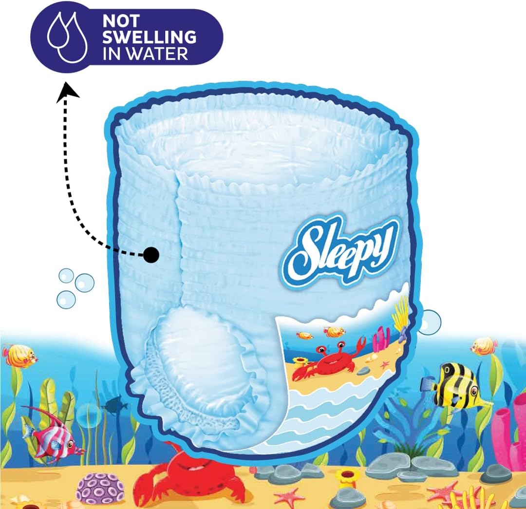 Sleepy Size 5 to 6 Swimming Pants 14pcs 11-25kgs Sleepy Yallatoys