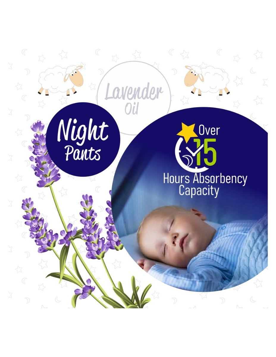 Sleepy Diapers Night Pants Junior 24pcs Size 5 11-20kgs Sleepy Yallatoys
