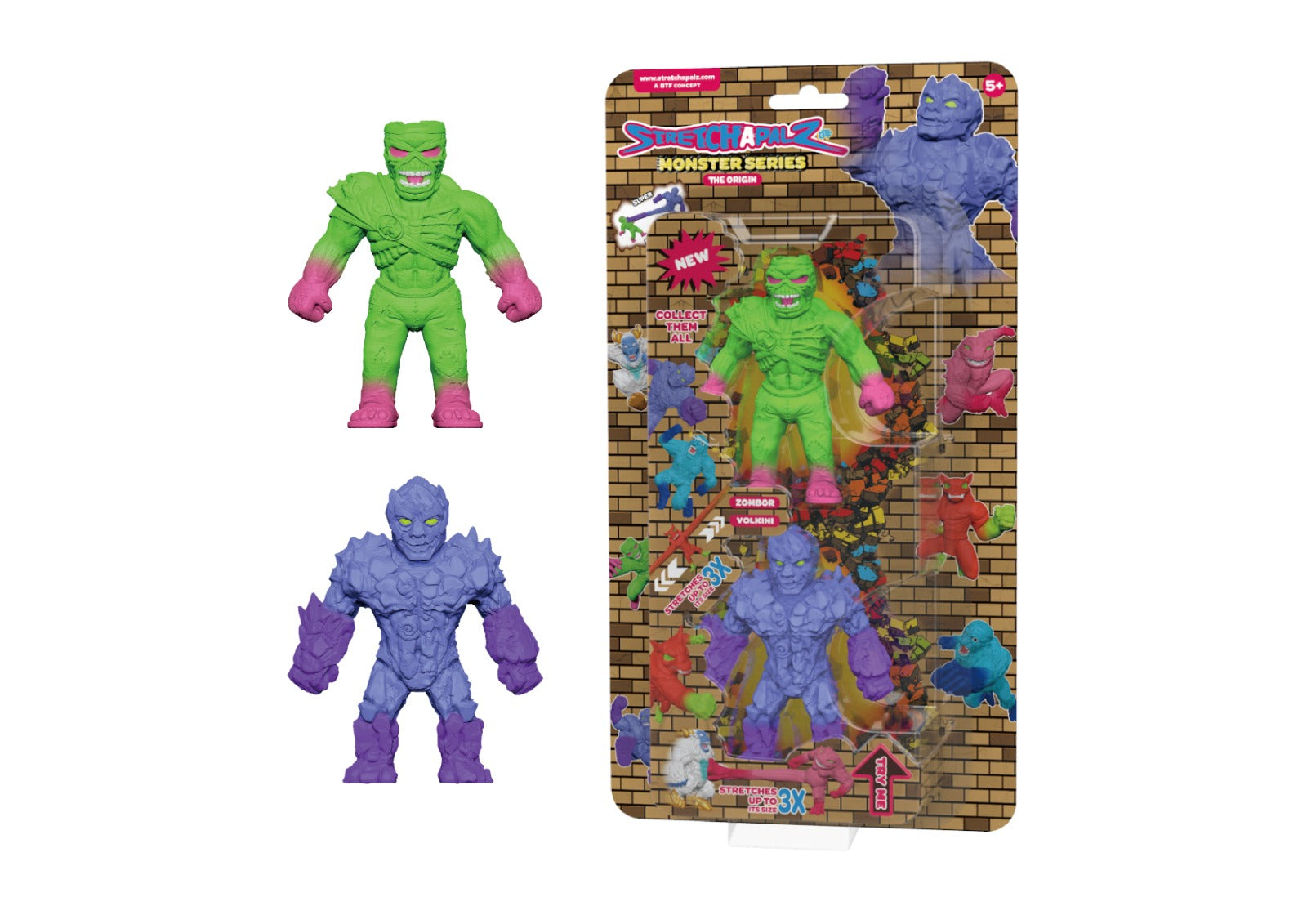 Buy Stretchapalz Mini Monsters The Origin Double Pack (Sold Separately Subject to Availability) | Yallatoys.com