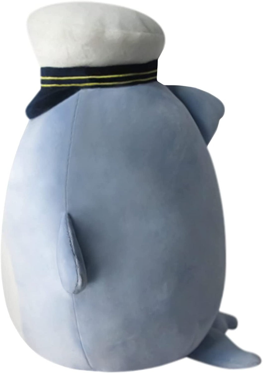Buy Squishmallows 8inch Samir Blue Whale with Sailor Hat Little Ultrasoft Plush | Yallatoys.com