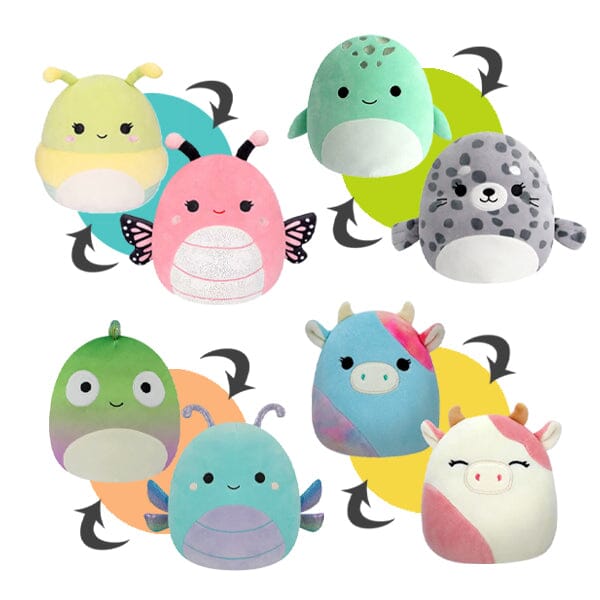 Buy Squishmallows Flip A Mallows 5inch Reversible Plush Toy (Sold Separately Subject to Availability) | Yallatoys.com