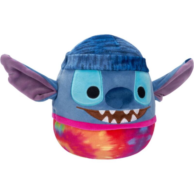 Buy Squishmallows Disney Stitch Wearing Beanie And Tie Dye 8Inch Plush | Yallatoys.com