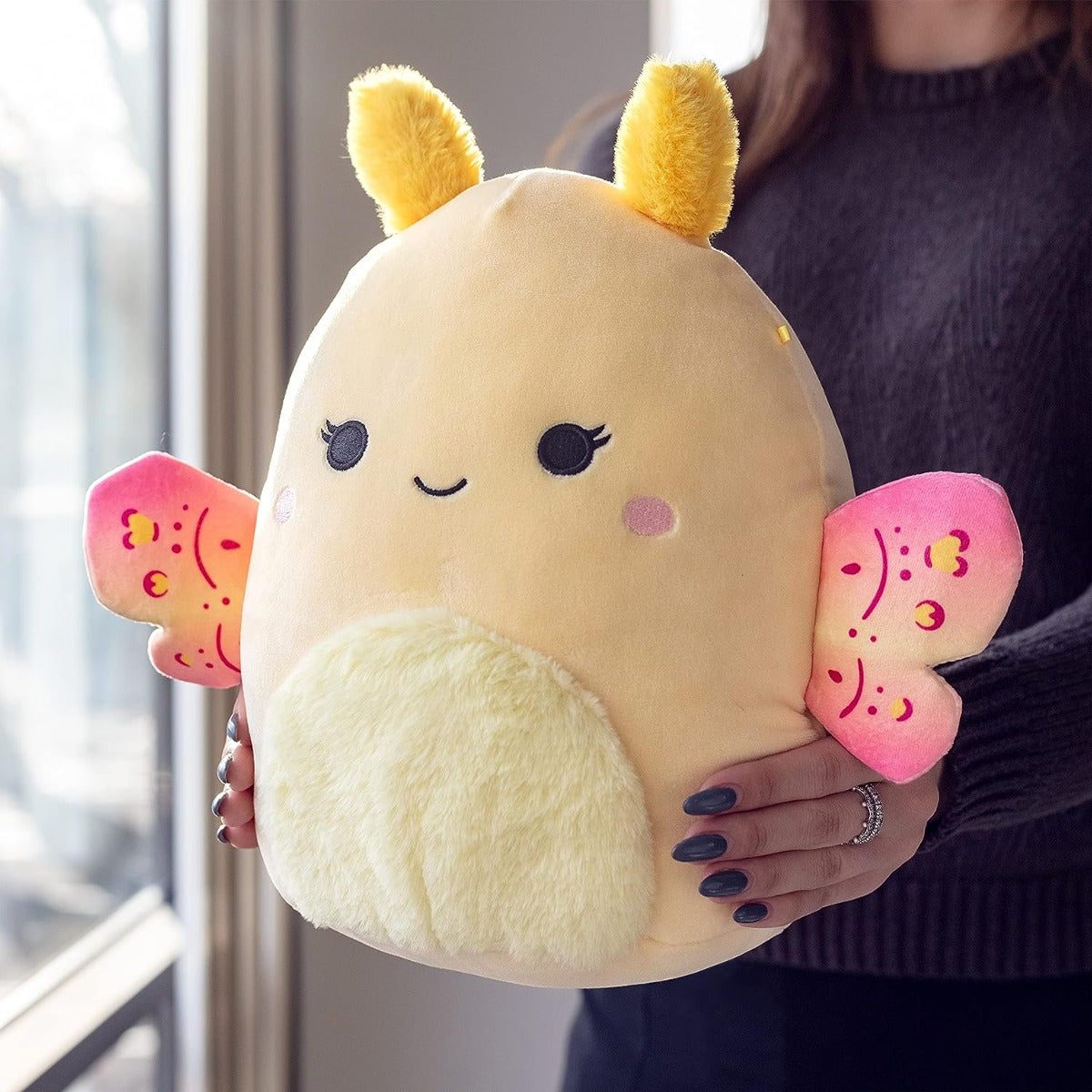 Buy Squishmallow 20inch Miry The Yellow Moth Soft Plush Toy | Yallatoys.com
