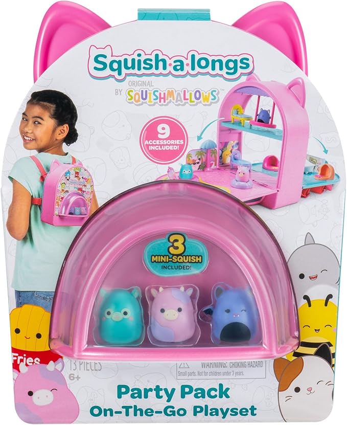 Buy Squish A Longs Squishmallow On The Go Playset | Yallatoys.com