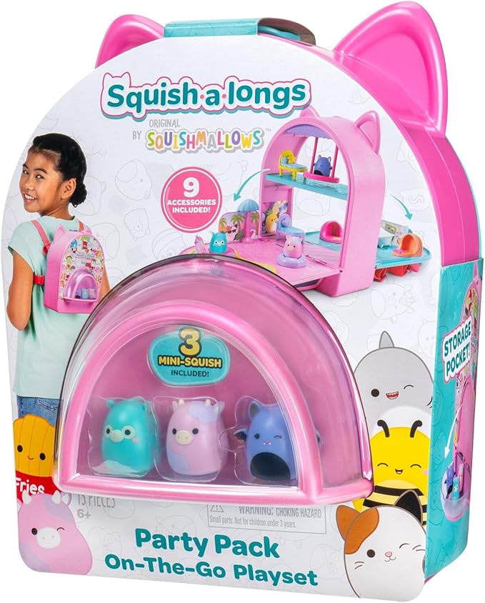 Buy Squish A Longs Squishmallow On The Go Playset | Yallatoys.com