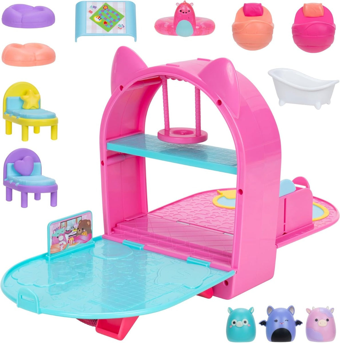 Buy Squish A Longs Squishmallow On The Go Playset | Yallatoys.com