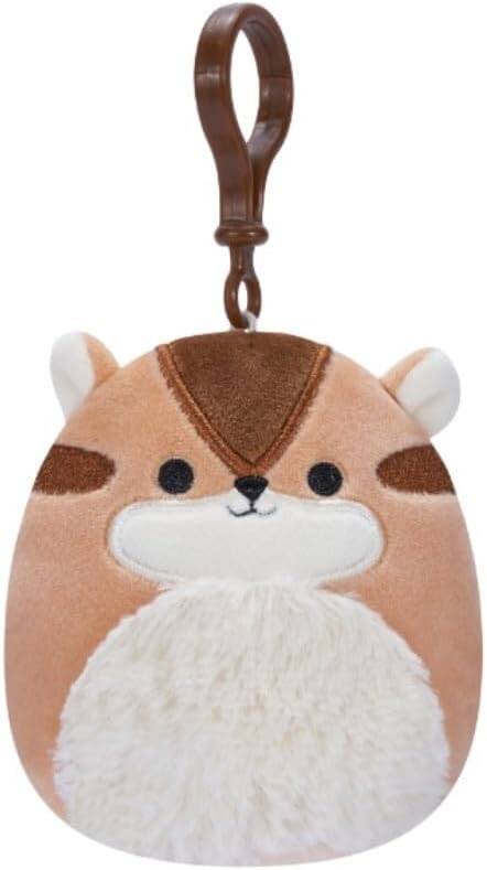 Buy Squishmallows 3.5inch Little Plush Clip On Melzie Brown Chipmunk | Yallatoys.com