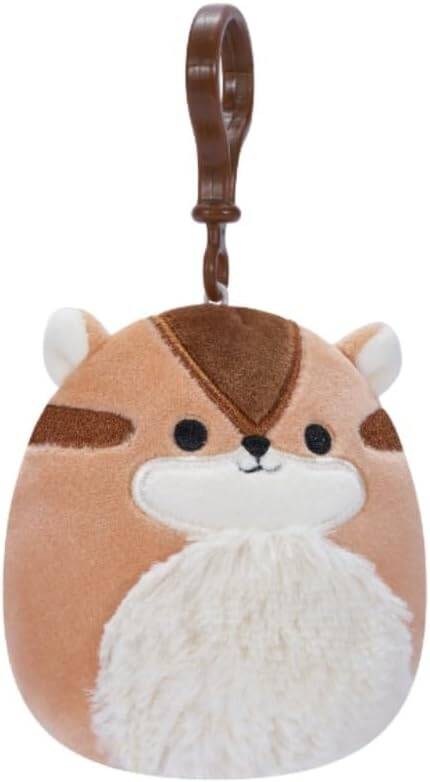 Buy Squishmallows 3.5inch Little Plush Clip On Melzie Brown Chipmunk | Yallatoys.com