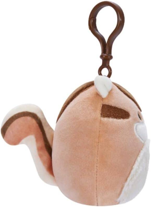 Buy Squishmallows 3.5inch Little Plush Clip On Melzie Brown Chipmunk | Yallatoys.com