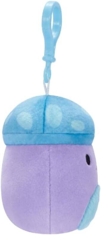 Buy Squishmallows 3.5inch Little Plush Clip On Pyle Purple and Blue Mushroom with Fuzzy Belly | Yallatoys.com