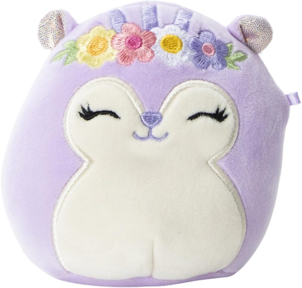 Buy Squishmallows 3.5inch Clip-On Sydnee The Squirrel Plush Toy | Yallatoys.com