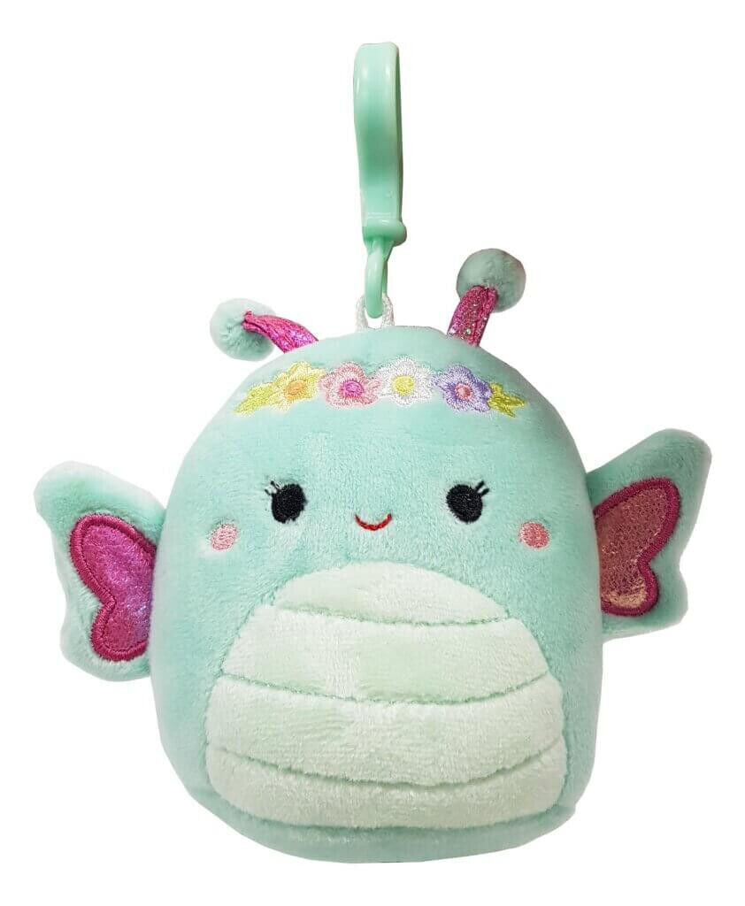 Buy Squishmallows 3.5inch Clip-On Reina the Butterfly Plush Toy | Yallatoys.com