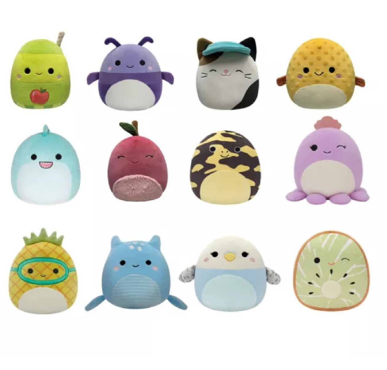 Buy Squishmallows Plush Toys 7.5Inch 6 Style 12Pcs Bulk Pack (Sold Separately Subject To Availability)  | Yallatoys.com