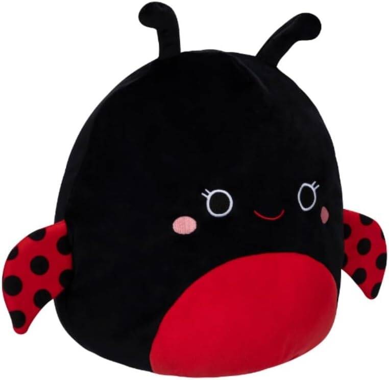 Buy Squishmallows 14inch Large Plush Trudy Black Ladybug | Yallatoys.com
