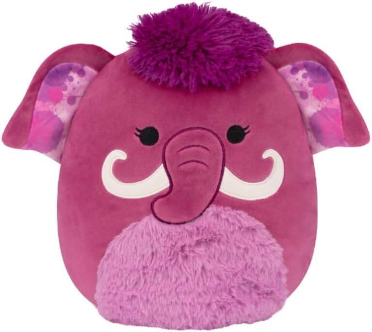 Buy Squishmallows 12inch Medium Plush Magdalena Magenta Woolly Mammoth | Yallatoys.com