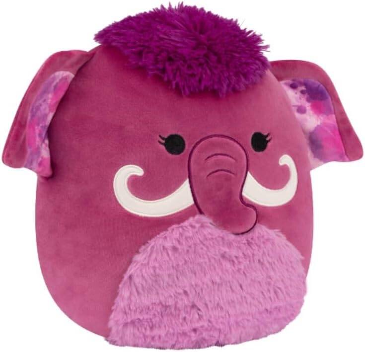 Buy Squishmallows 12inch Medium Plush Magdalena Magenta Woolly Mammoth | Yallatoys.com