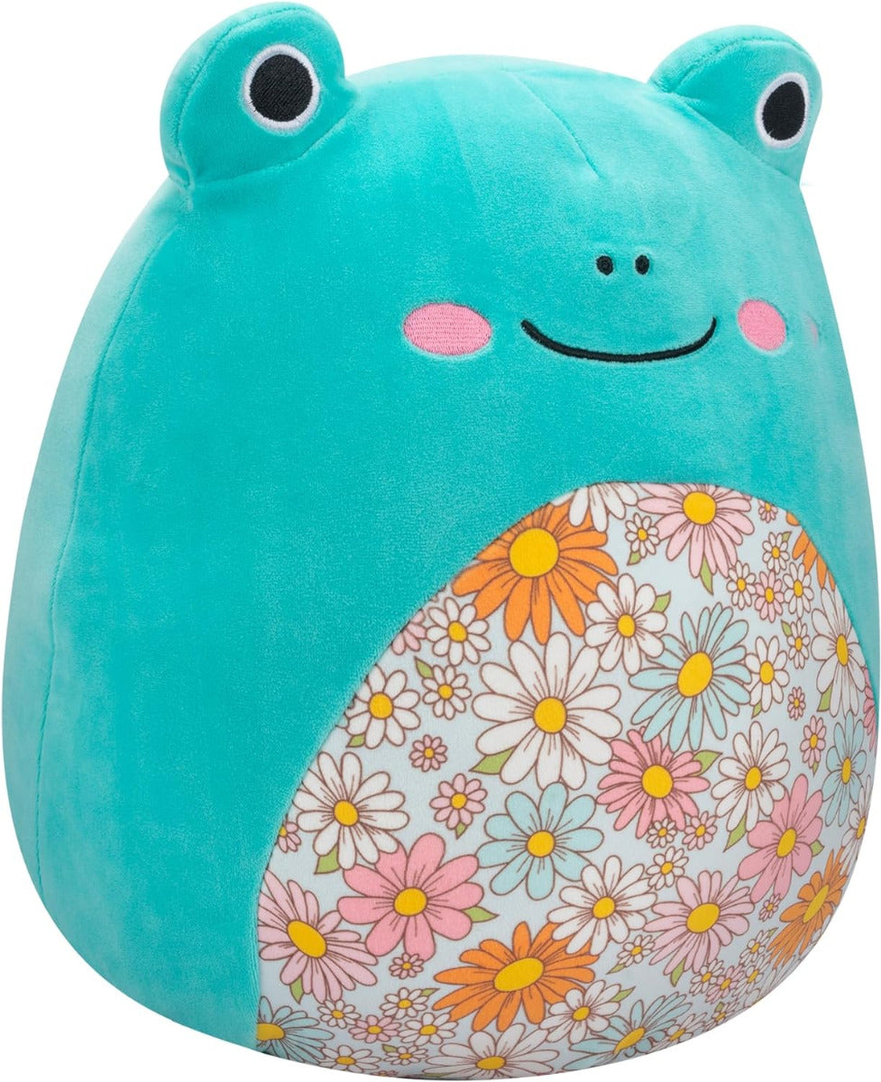 Buy Squishmallows 7.5inch Robert The Aqua Frog with Floral Belly Plush | Yallatoys.com