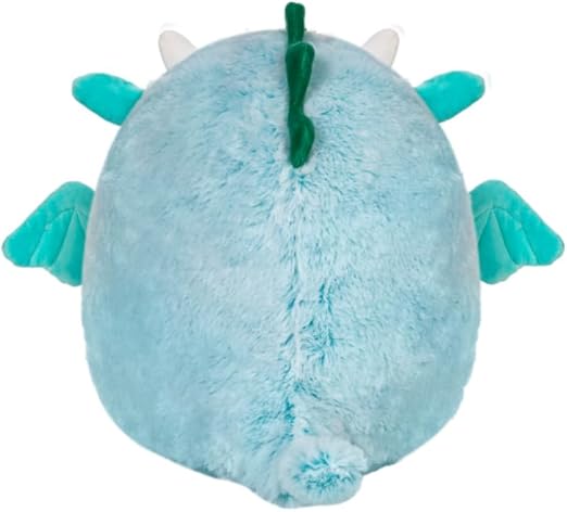 Buy Squishmallow Fuzzamallows Medium Plush Lorelai Teal Dragon | Yallatoys.com