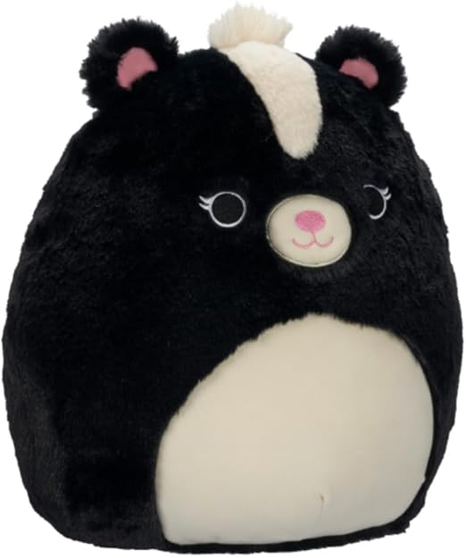 Buy Squishmallow Fuzzamallows Medium Plush Selma Black & White Skunk | Yallatoys.com