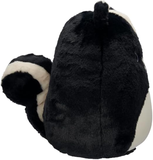 Buy Squishmallow Fuzzamallows Medium Plush Selma Black & White Skunk | Yallatoys.com