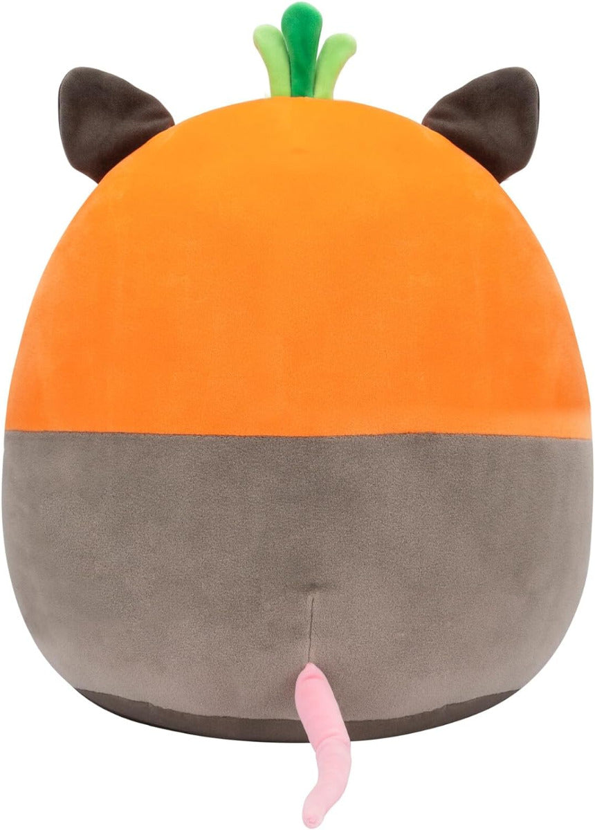 Buy Squishmallows 7.5inch Luanne Grey Opossum with Carrot Hat Plush Toy | Yallatoys.com