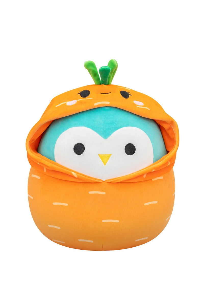 Buy Squishmallows 12inch Winston the Owl in Carrot Costume Plush Toy | Yallatoys.com