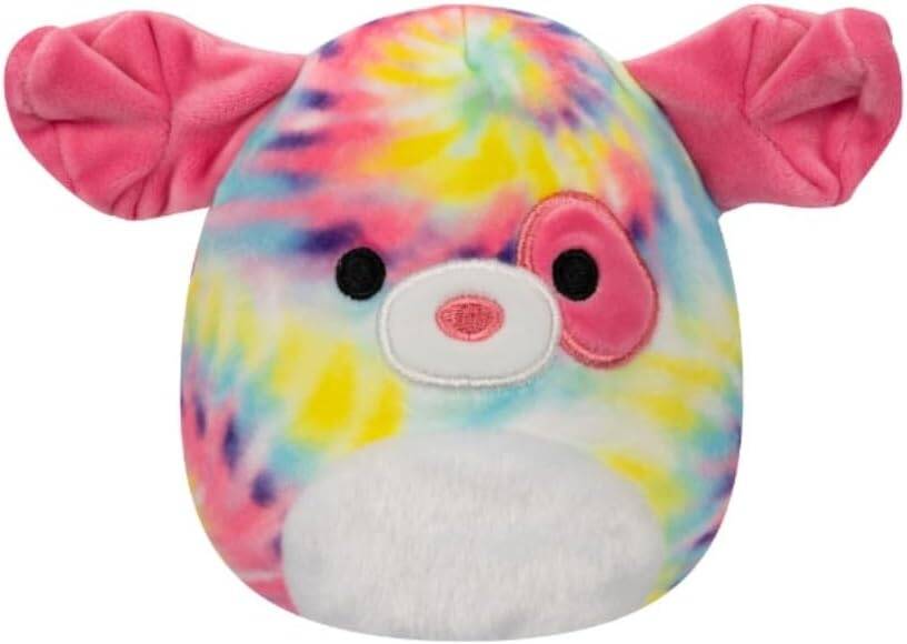 Buy Squishmallows 5inch Little Plush Flipamallows Laura Shena Pink Tabby Cat Rainbow Tie Dye Dog Reversible | Yallatoys.com