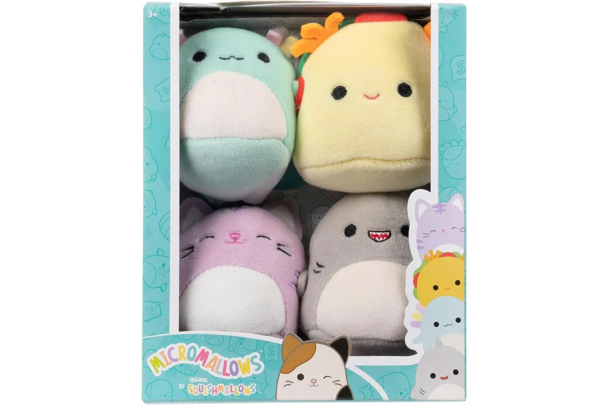 Buy Squishmallows Micromallows 2.5In 4 Pack Plush (Sold Separately Subjected To Availability) | Yallatoys.com