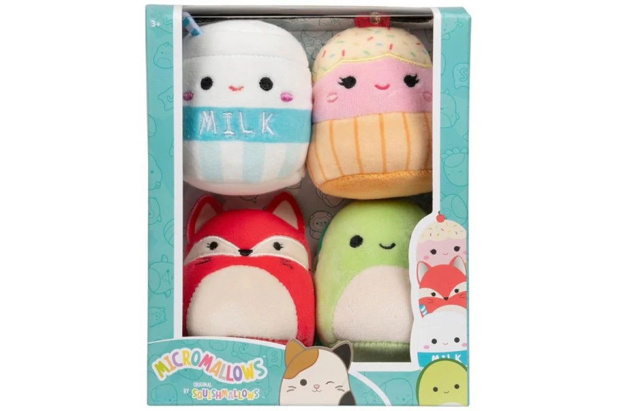 Buy Squishmallows Micromallows 2.5In 4 Pack Plush (Sold Separately Subjected To Availability) | Yallatoys.com
