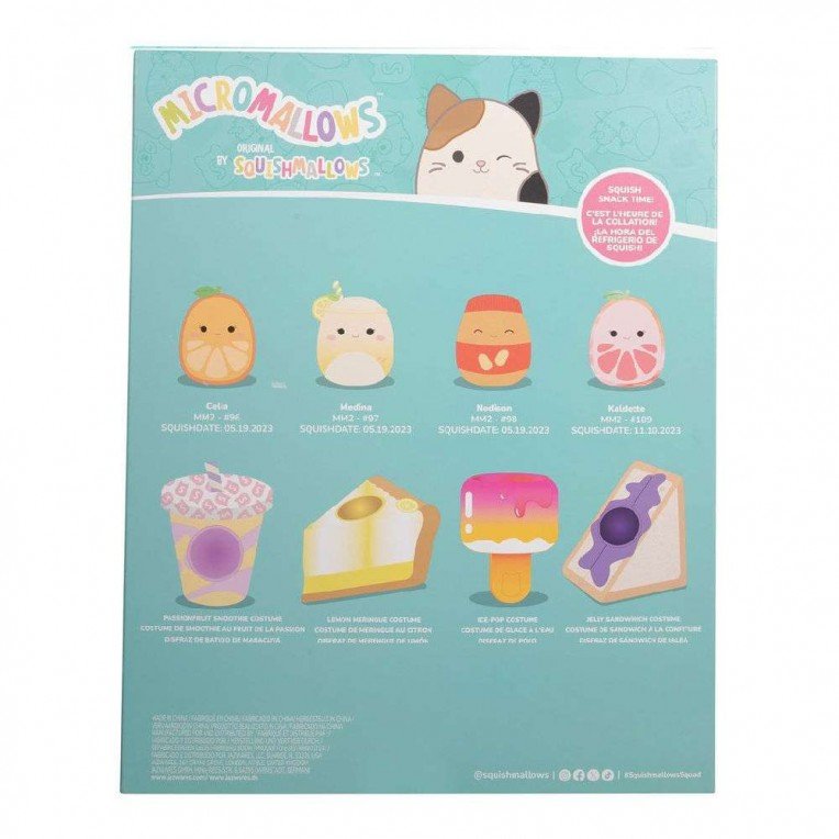 Buy Squishmallows Micromallows 2.5In Delux Plush Accessory Set | Yallatoys.com