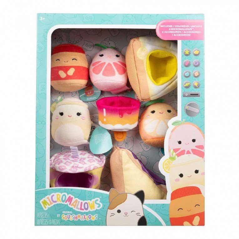 Buy Squishmallows Micromallows 2.5In Delux Plush Accessory Set | Yallatoys.com