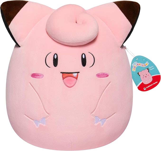 Buy Squishmallow Pokemon Clefairy Plush 10inch | Yallatoys.com