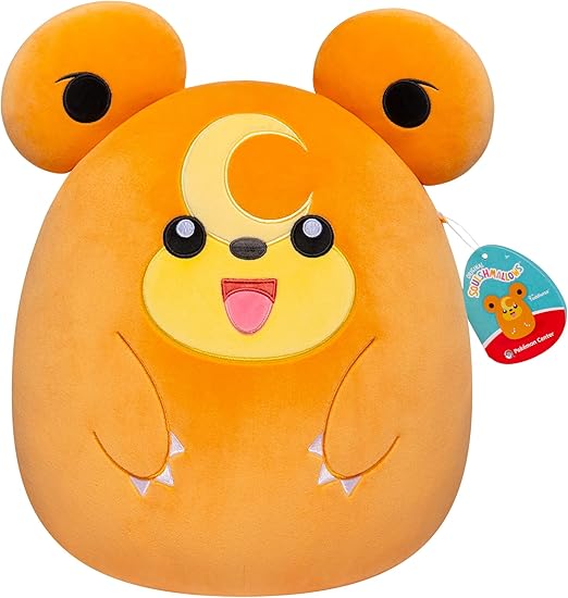 Buy Squishmallow Pokemon Teddiursa Plush 10inch | Yallatoys.com