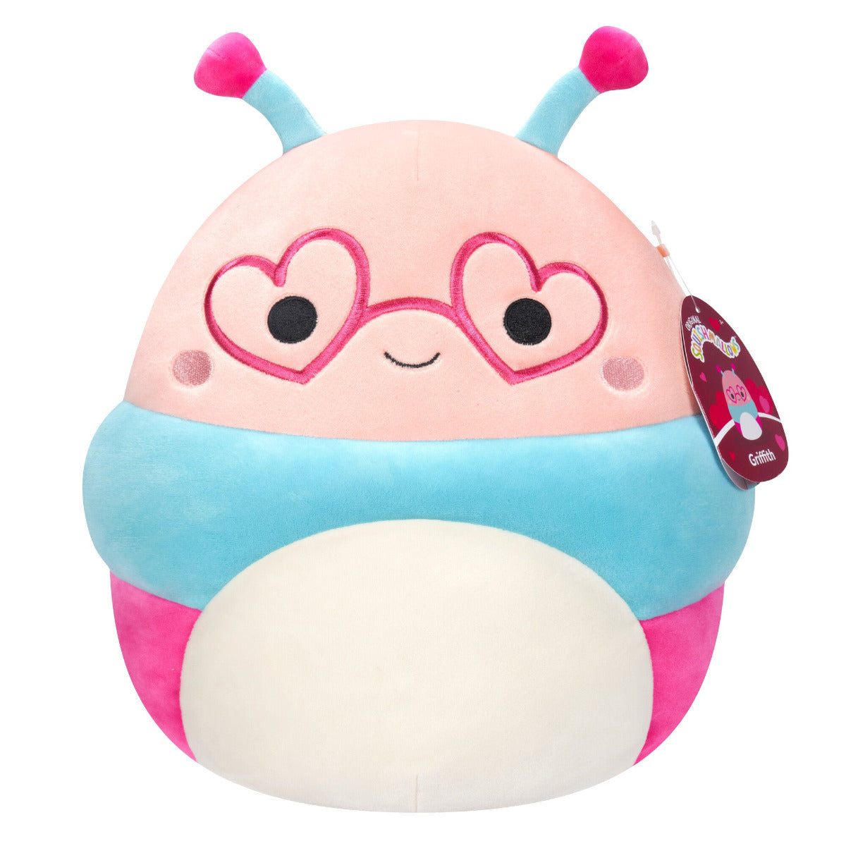 Buy Squishmallows 12inch Valentines Griffith The Caterpillar Plush | Yallatoys.com