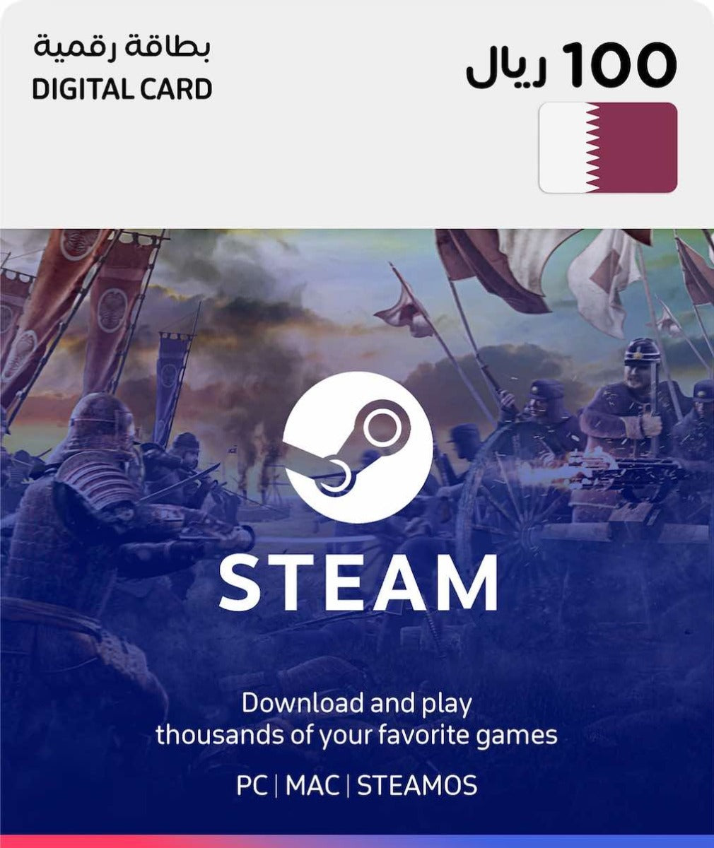 Buy Steam Wallets 100QAR | Yallatoys.com