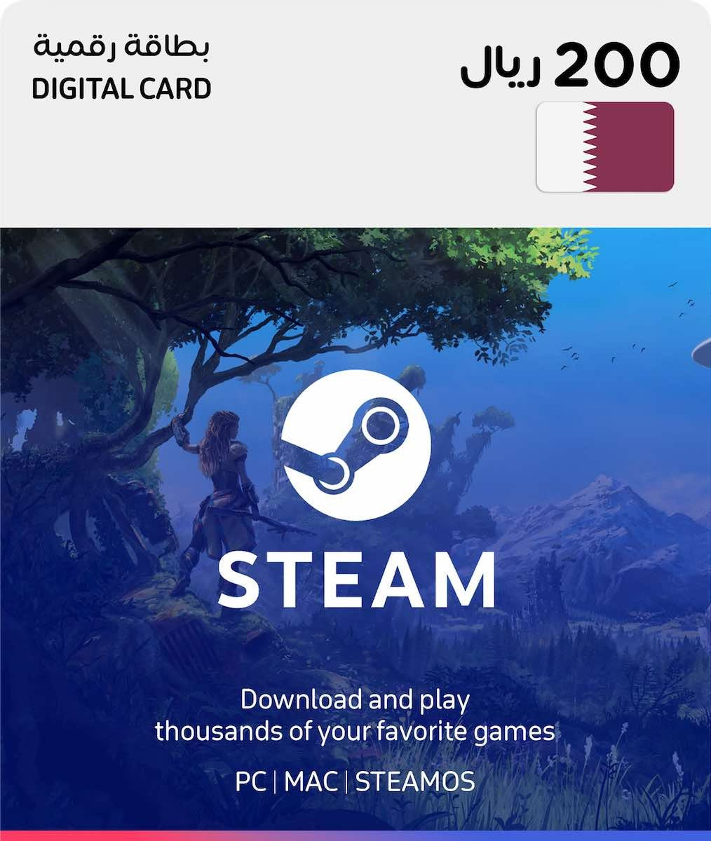 Buy Steam Wallets 200QAR | Yallatoys.com