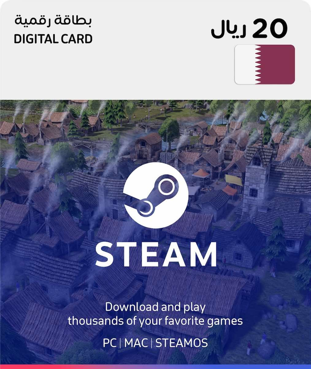 Buy Steam Wallets 20QAR | Yallatoys.com