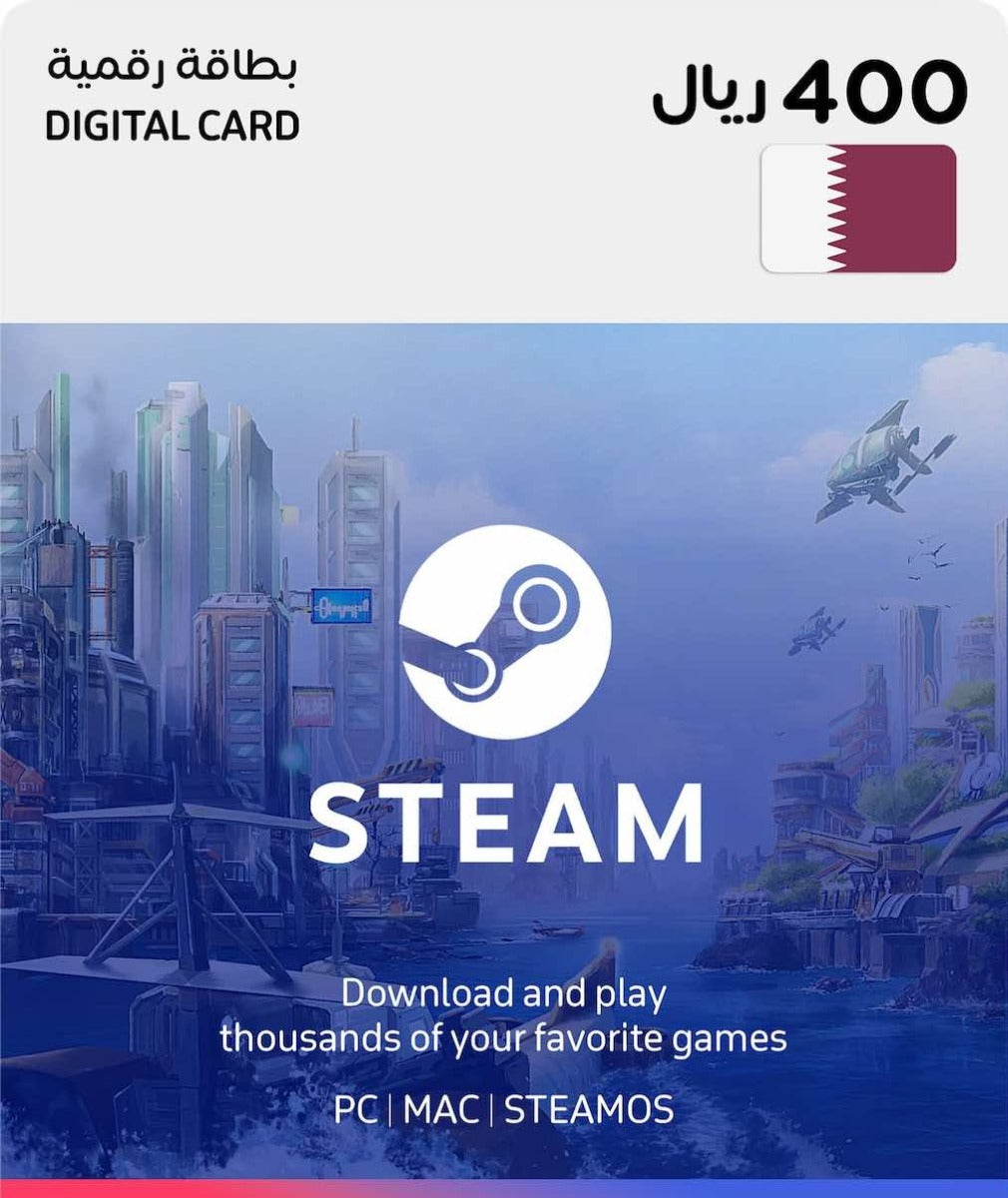 Buy Steam Wallets 400QAR | Yallatoys.com