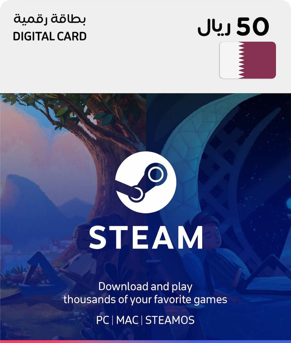 Buy Steam Wallets 50QAR | Yallatoys.com