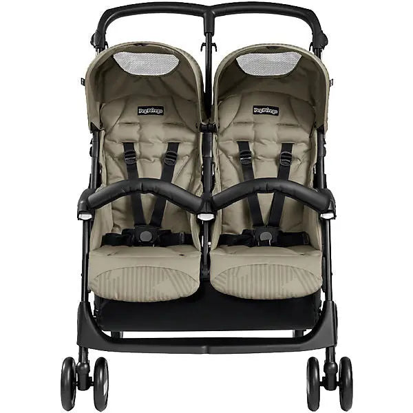 Stroll.Aria Shopper Twin Geo Beige Yallamomz