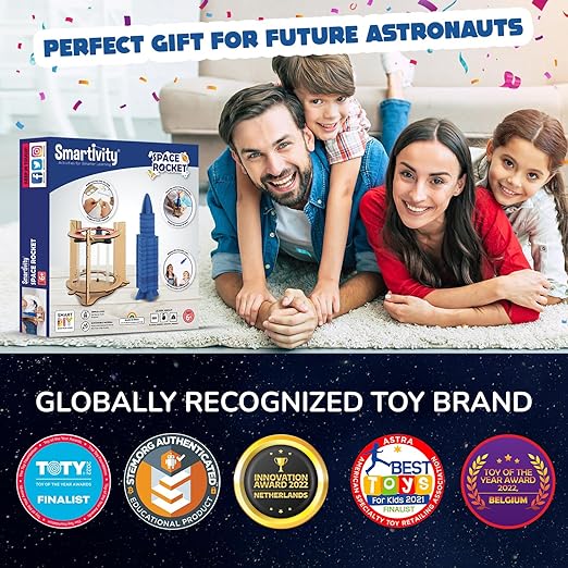 Buy Smartivity Space Rocket Launcher Toy | Yallatoys.com