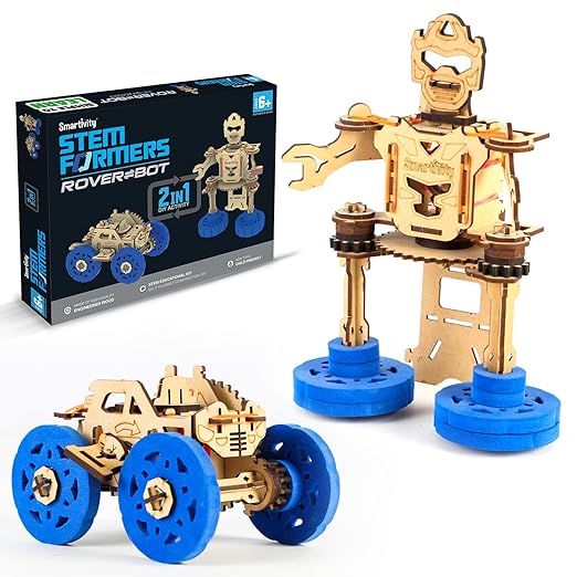 Buy Smartivity 2 In 1 Stem Transform Robot Car Toy | Yallatoys.com