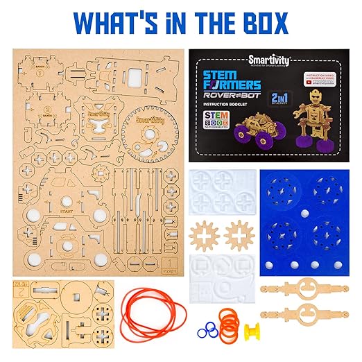 Buy Smartivity 2 In 1 Stem Transform Robot Car Toy | Yallatoys.com