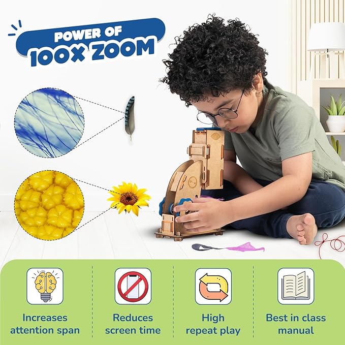 Buy Smartivity Microscope 100x Zoom Stem Toy | Yallatoys.com