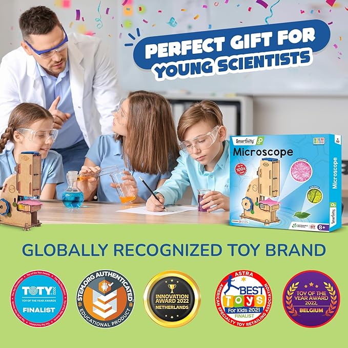 Buy Smartivity Microscope 100x Zoom Stem Toy | Yallatoys.com
